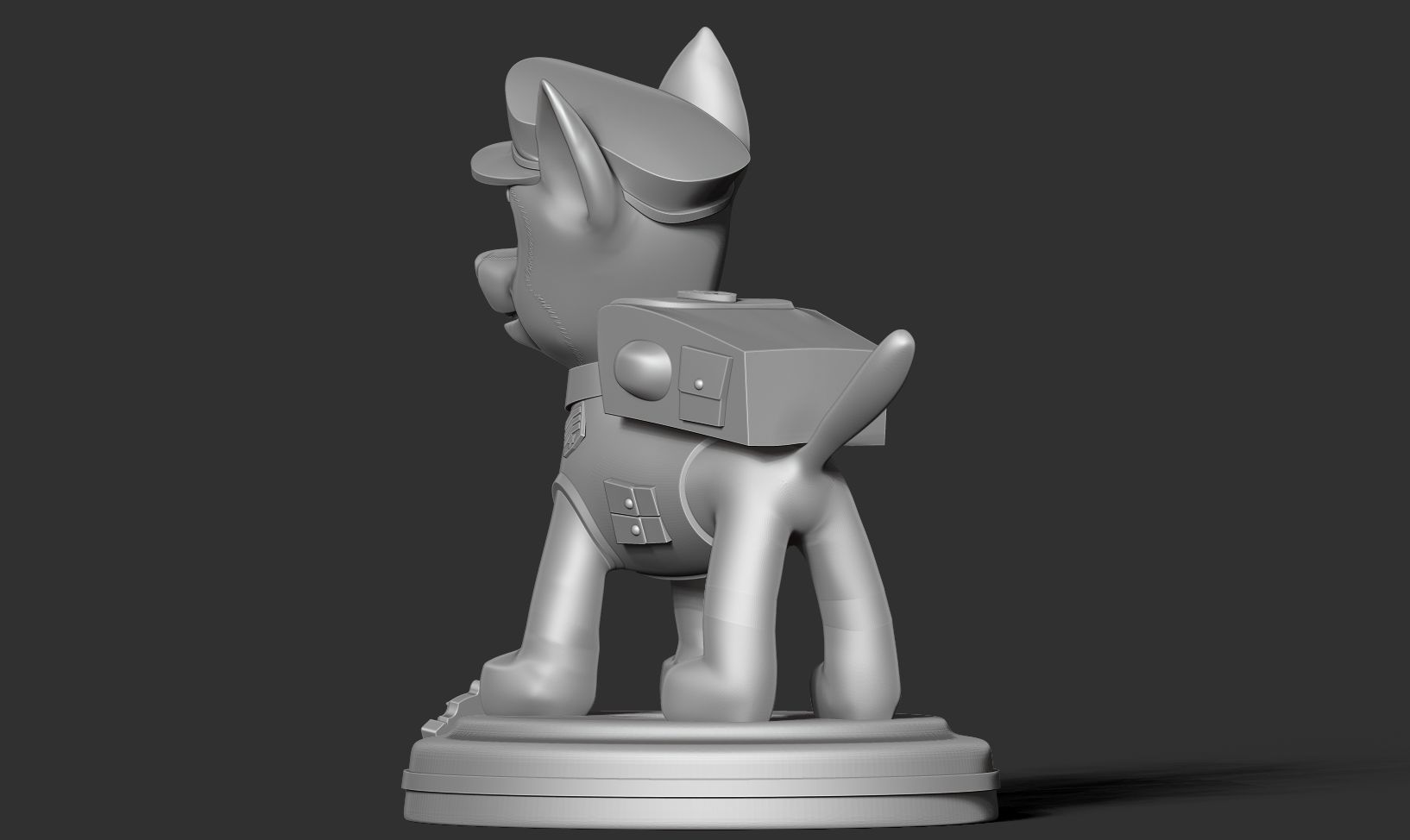 Chase - Paw Patrol The Movie 3D print model_19