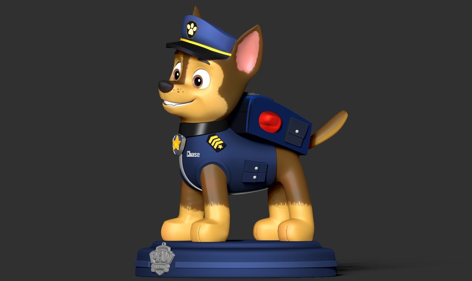 Chase - Paw Patrol The Movie 3D print model_14