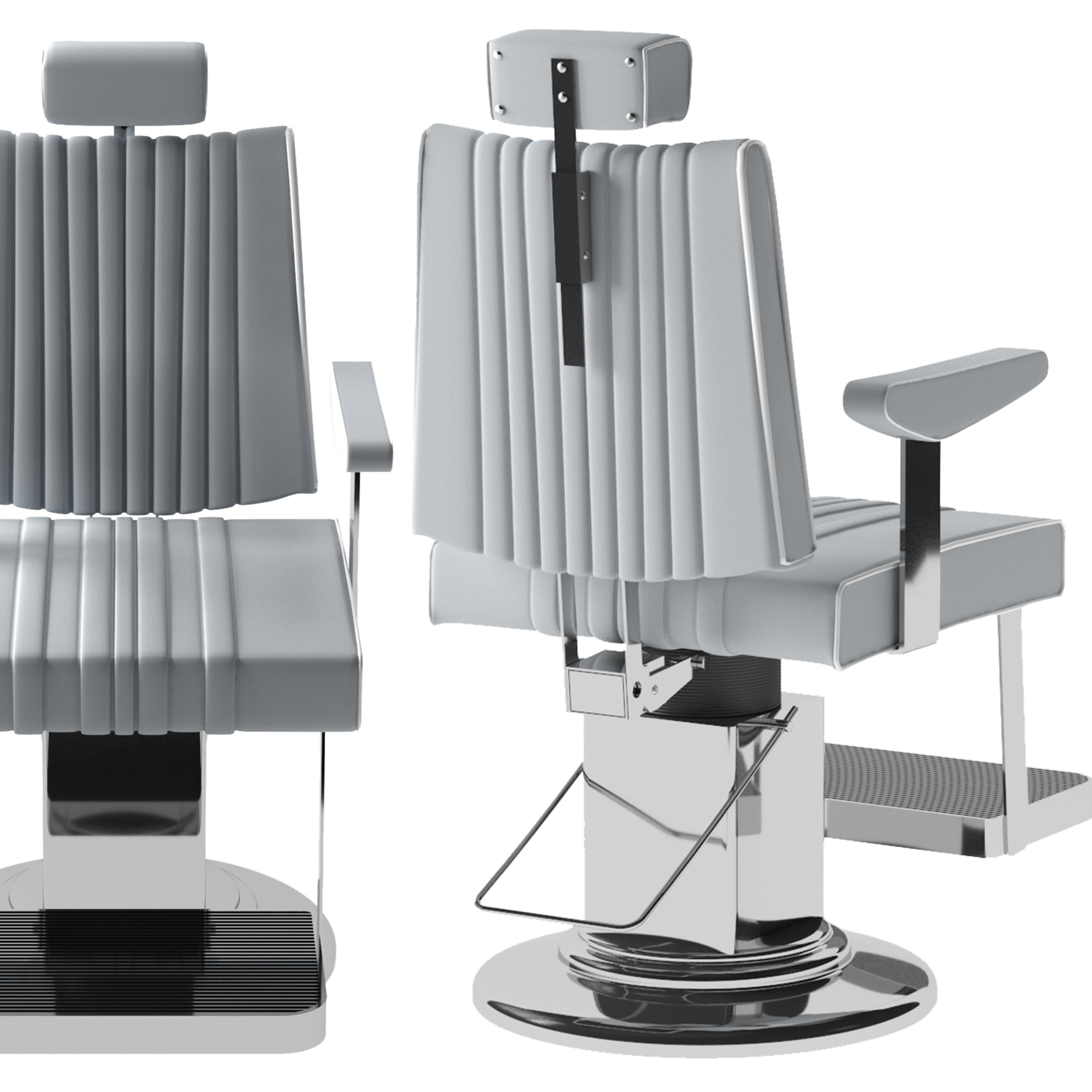 Barber Shop  2 3D model_2