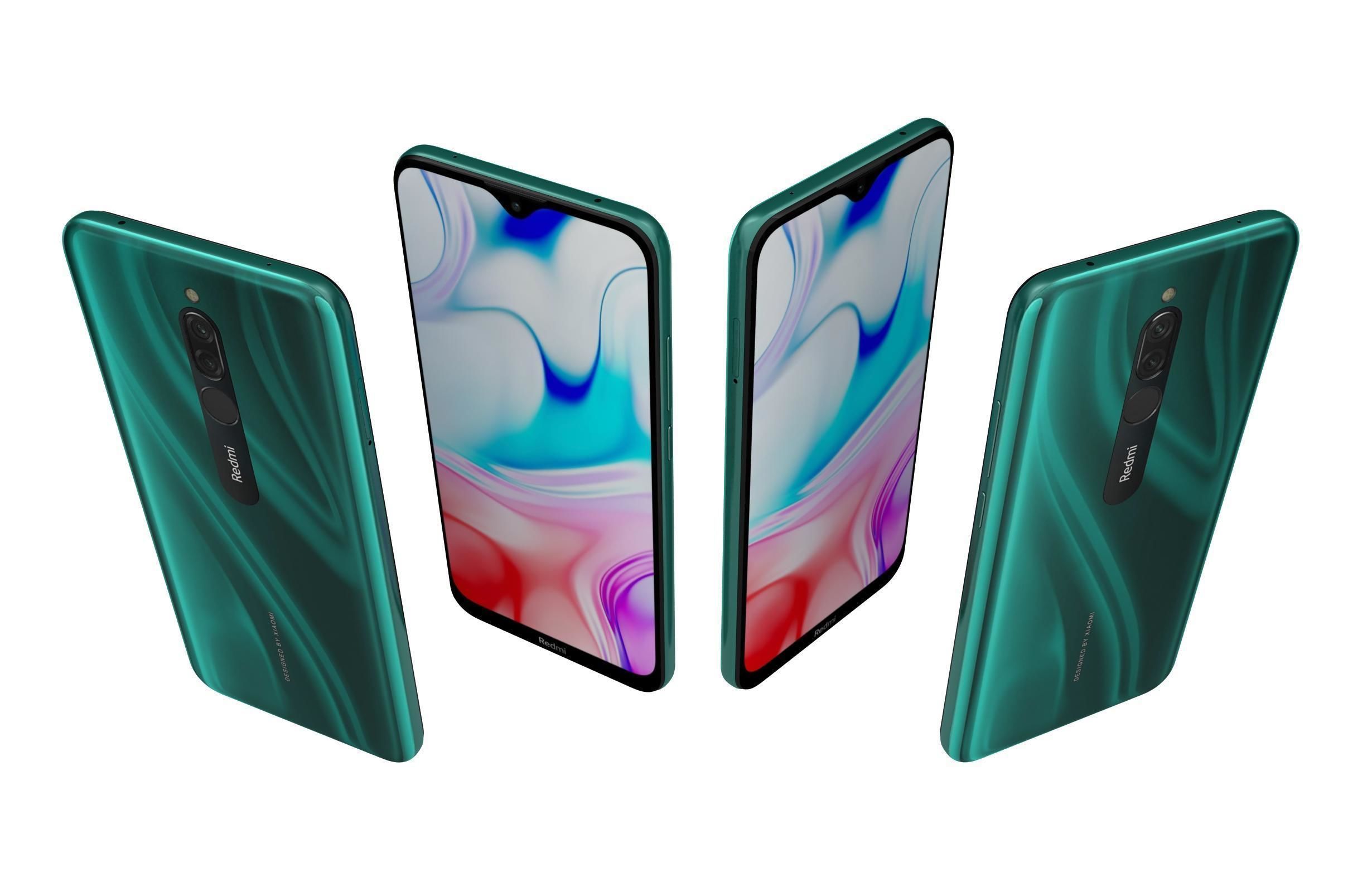 Xiaomi Redmi 8 Green 3D model_4