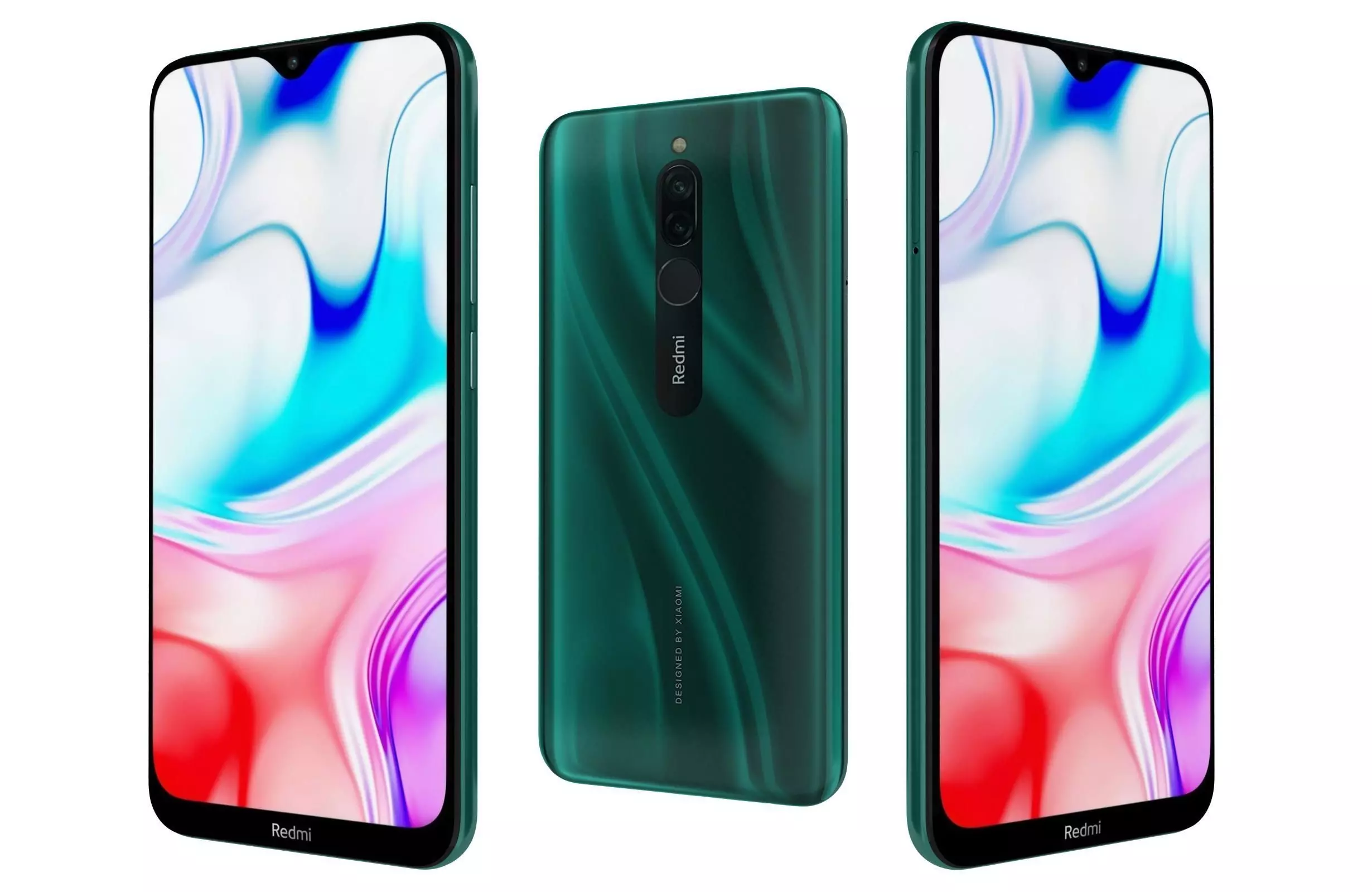 Xiaomi Redmi 8 Green 3D model_0