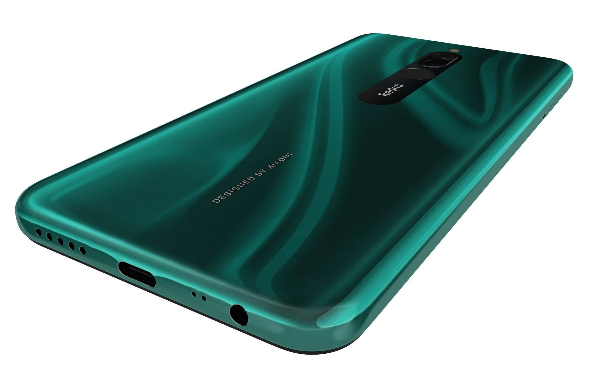 Xiaomi Redmi 8 Green 3D model_14