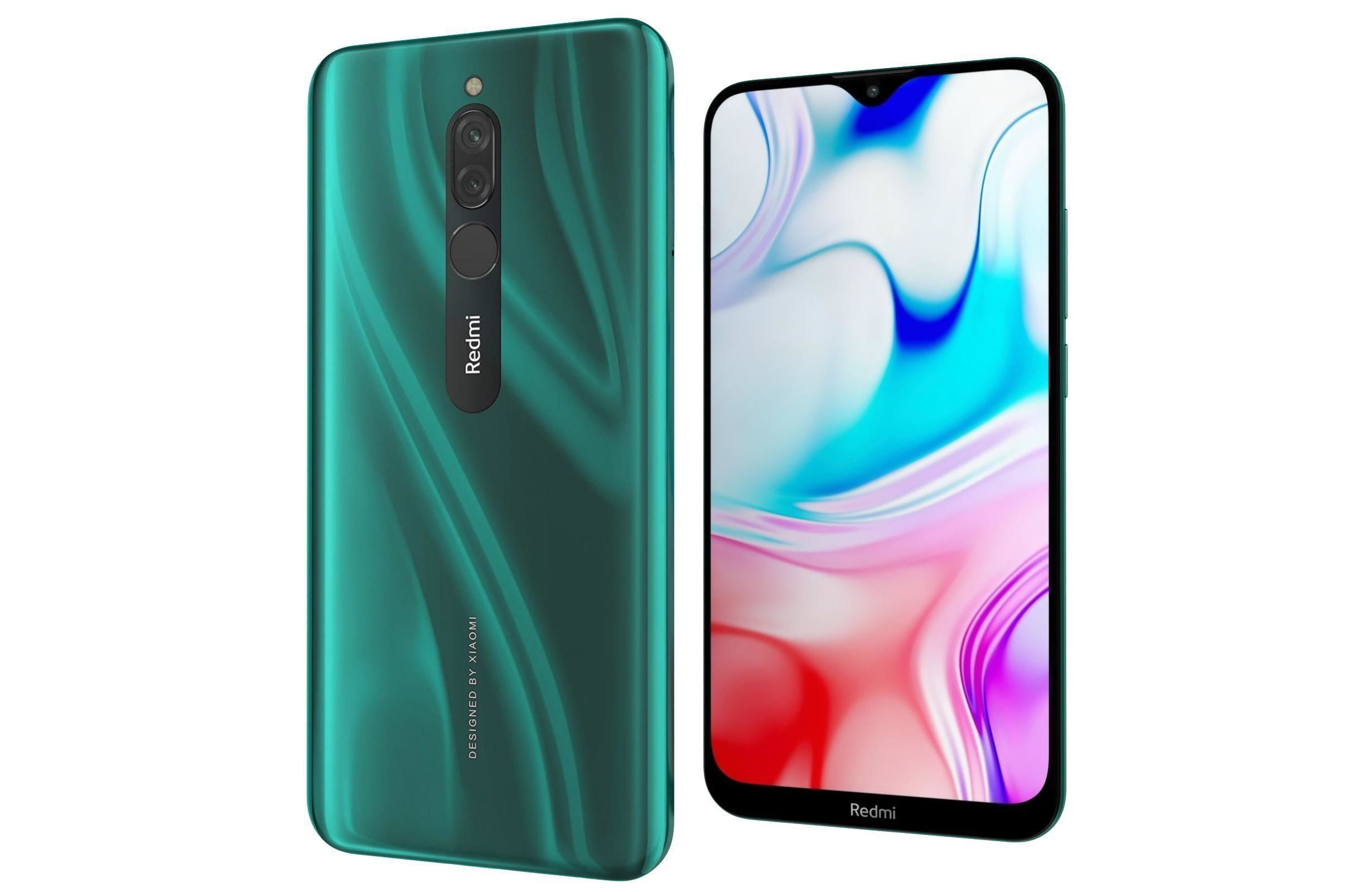 Xiaomi Redmi 8 Green 3D model_7