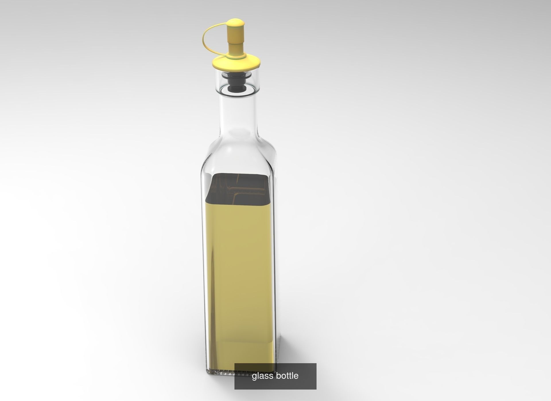 Kitchenware wooden tiki mug with face 3D Model Collection_8