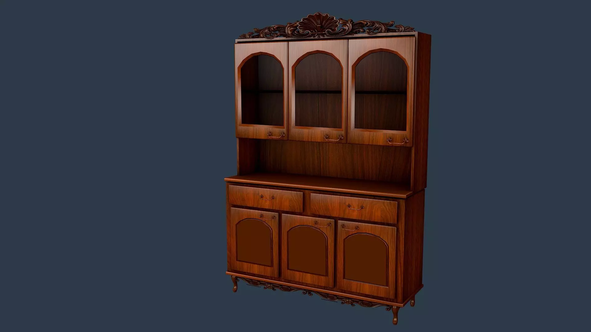 KITCHENWARE CABINET 3D model