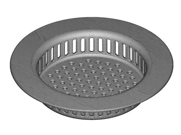 Classic Kitchen Sink Strainer 3D print model_3