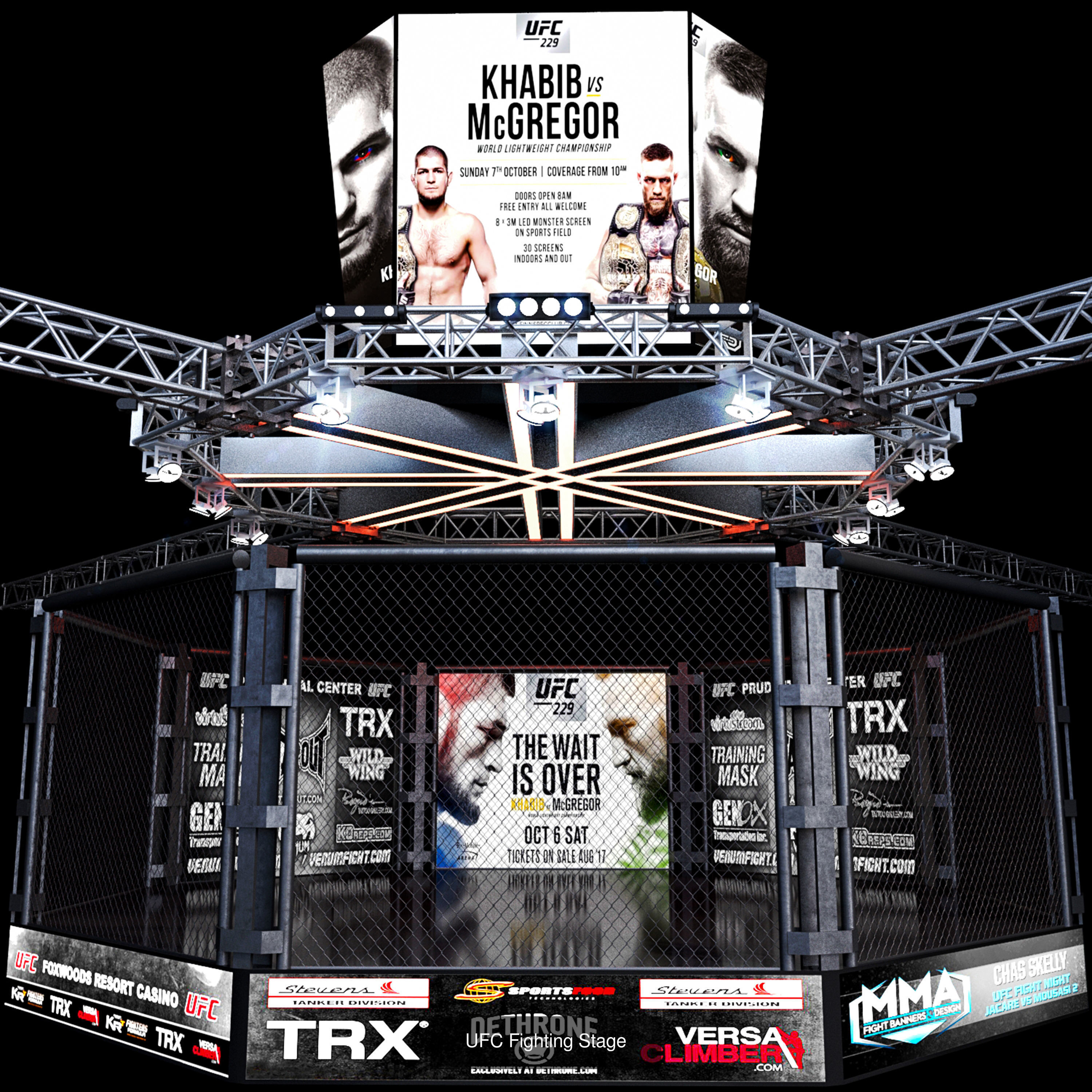 Concert Stage 3D Model Collection_3