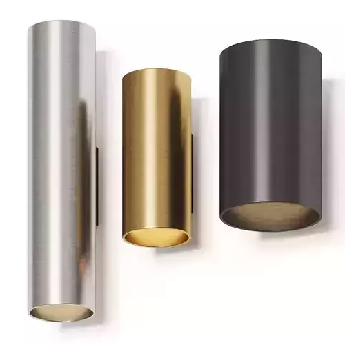 Modular Lighting Instruments Nude Wall Lamps