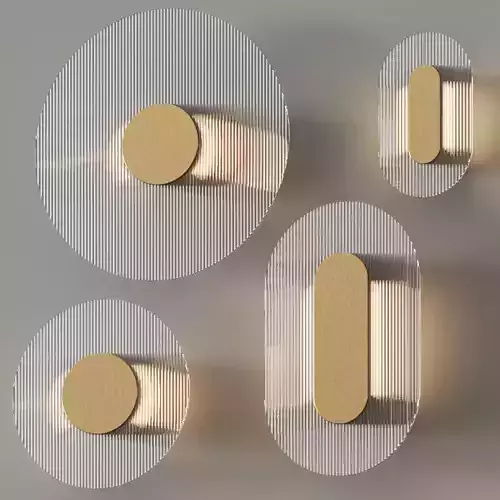 Baxter Button Wall Lamps