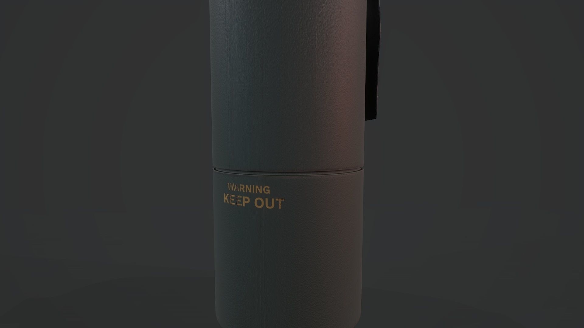 Smoke Grenade - Models and Textures Low-poly 3D model Low-poly 3D model_2