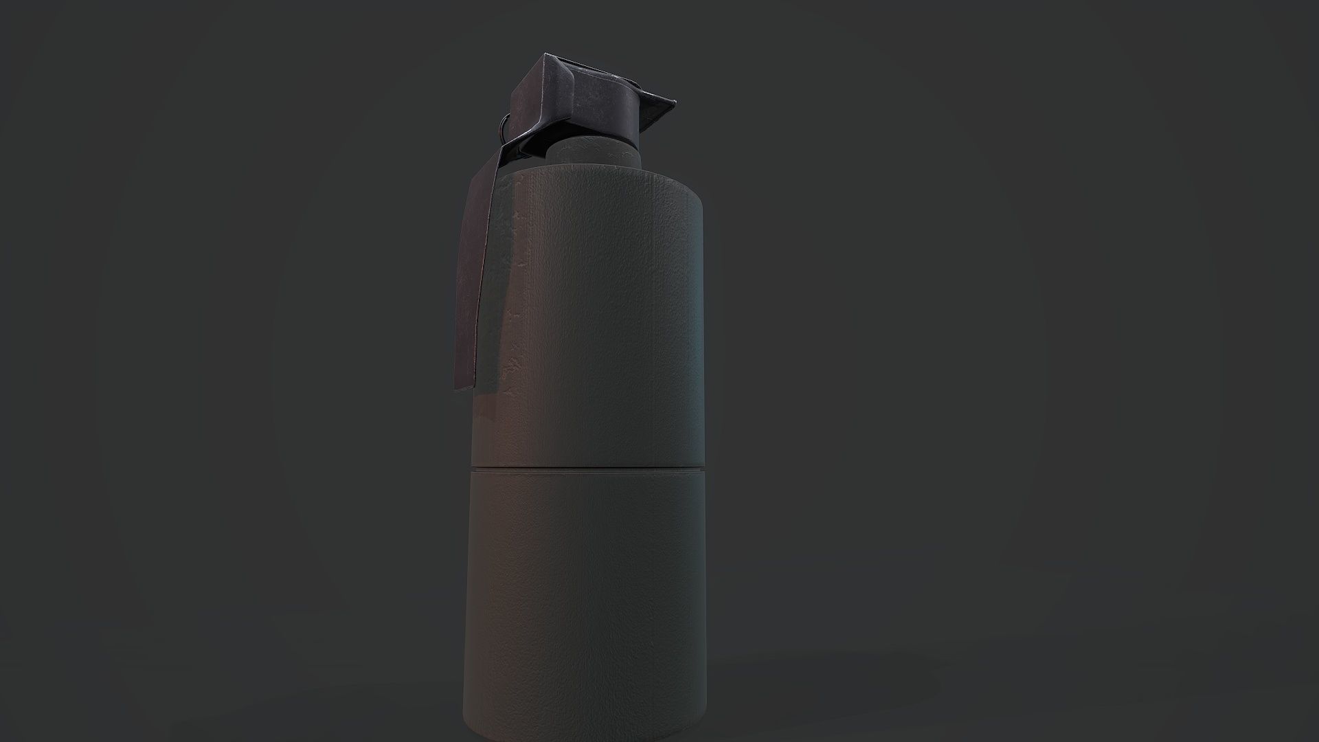 Smoke Grenade - Models and Textures Low-poly 3D model Low-poly 3D model_3