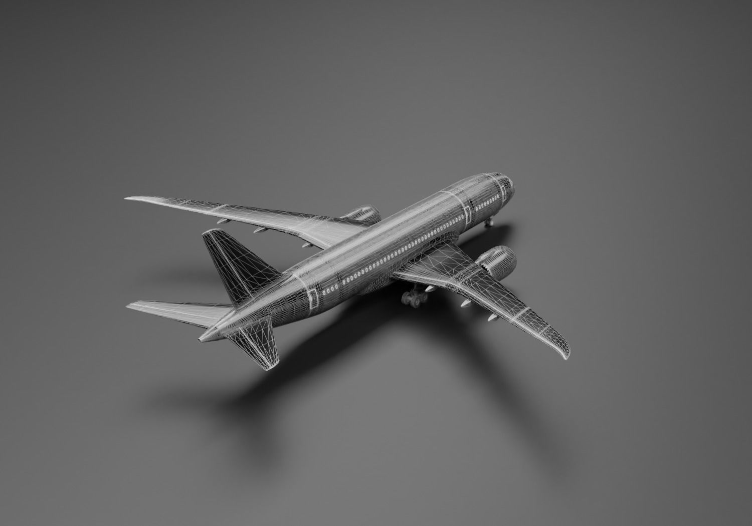 Boeing 787-8 787-9 787-10 Dreamliner Pack 3D model_7