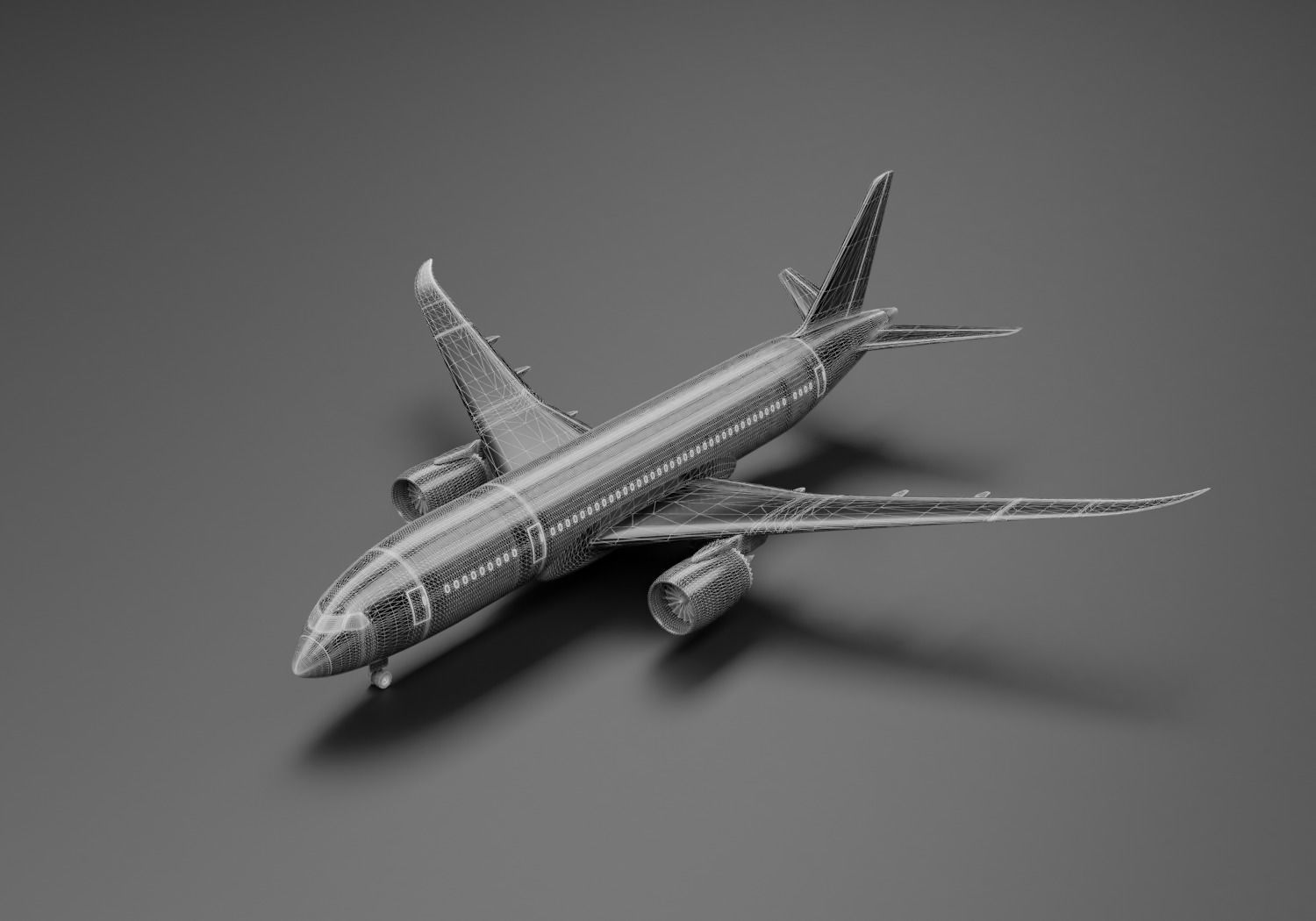 Boeing 787-8 787-9 787-10 Dreamliner Pack 3D model_5