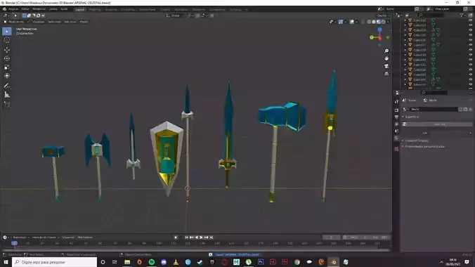 Celestial Wepons FULL arsenal