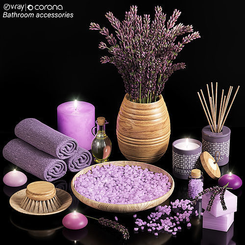 Bathroom accessories 35 3D model