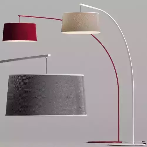 Egoitaliano Thai Floor Lamp 3D model