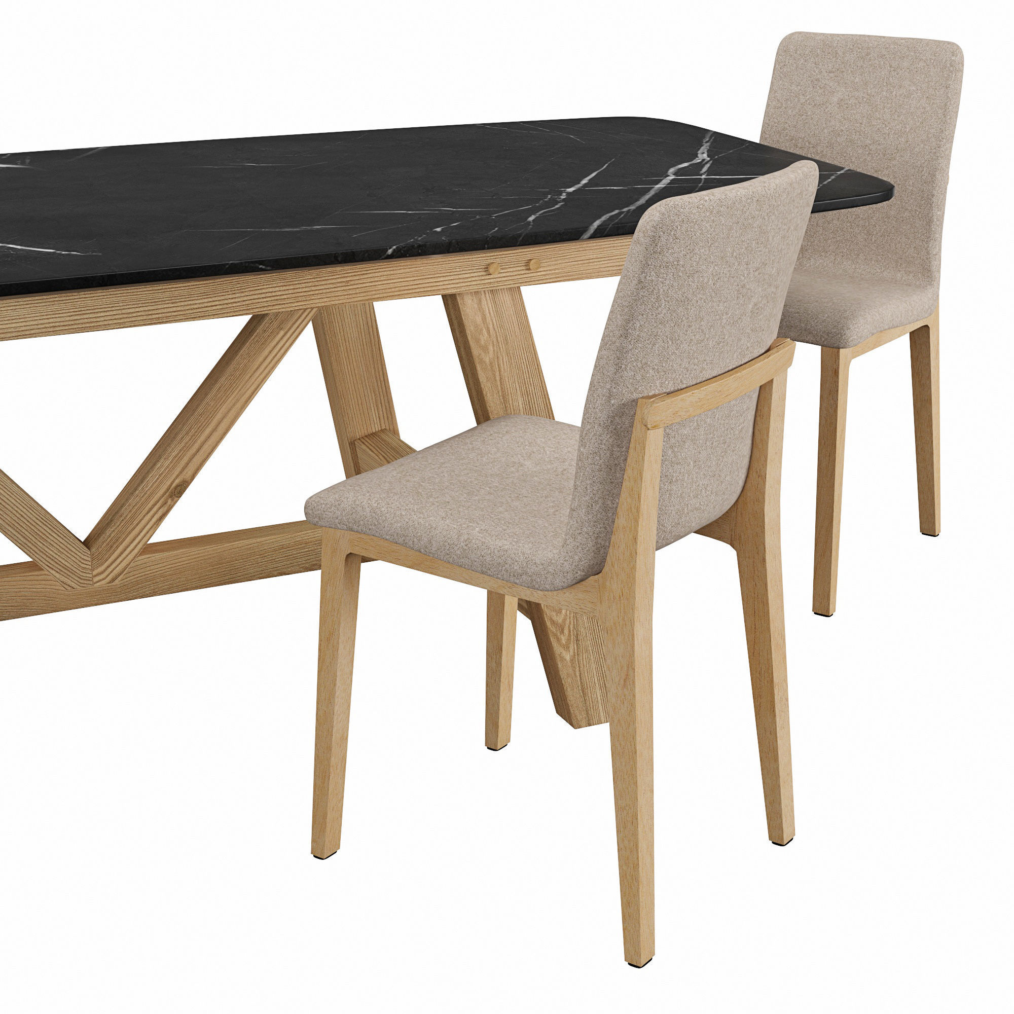 Chair Table Atitud Buondi 3D model_3