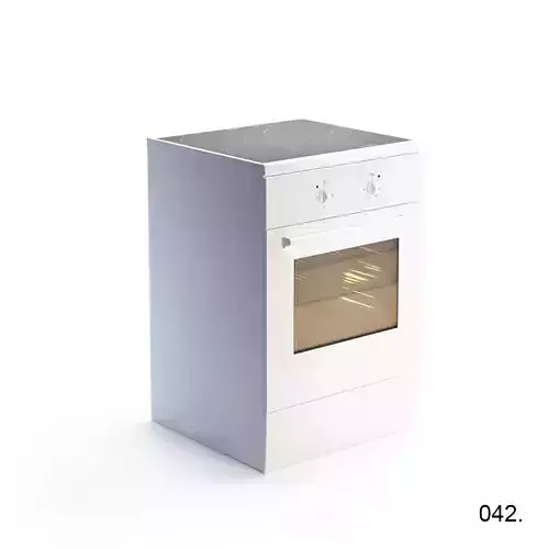 002 Kitchen Appliances 042 of 100 Cook Oven  Cuisiniere Four 3D model
