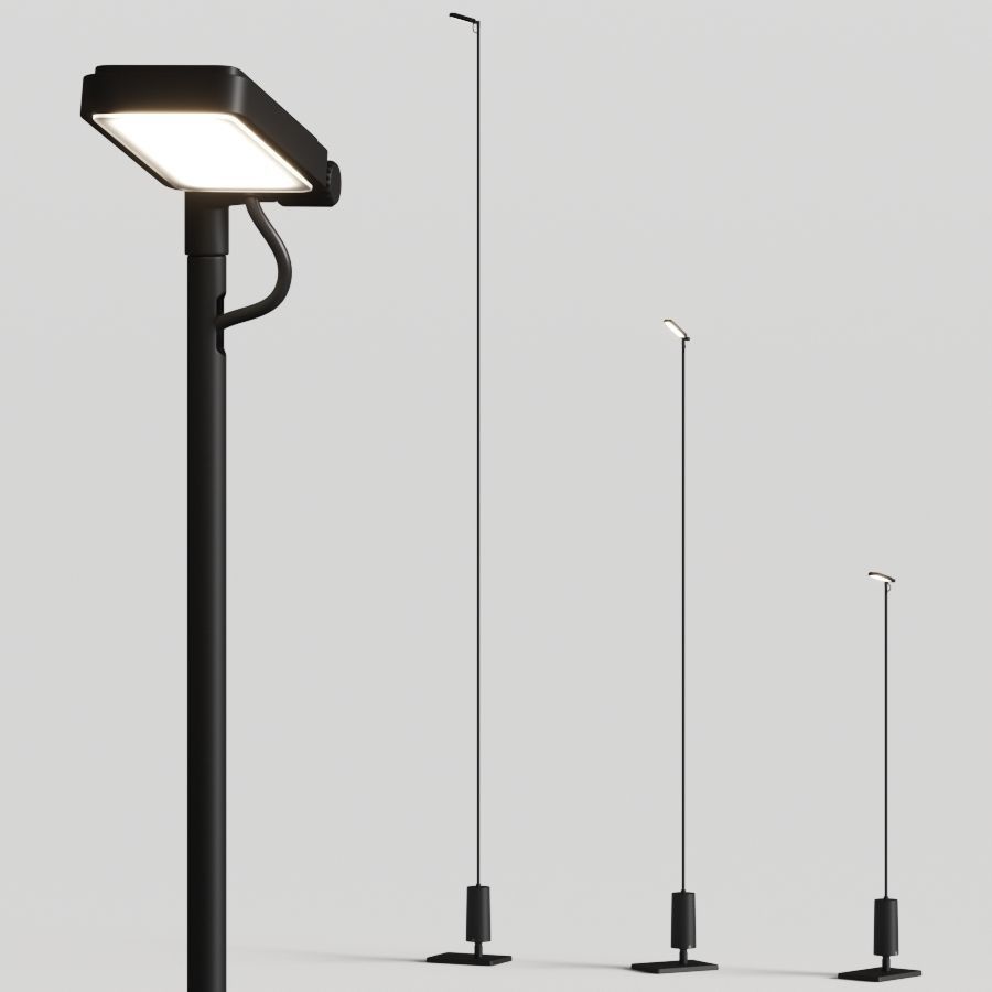 Luceplan Flia Floor Lamps 3D model_1