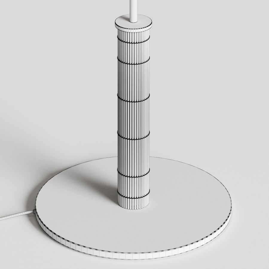 Harris and Harris Kyoto Floor Lamp 3D model_2