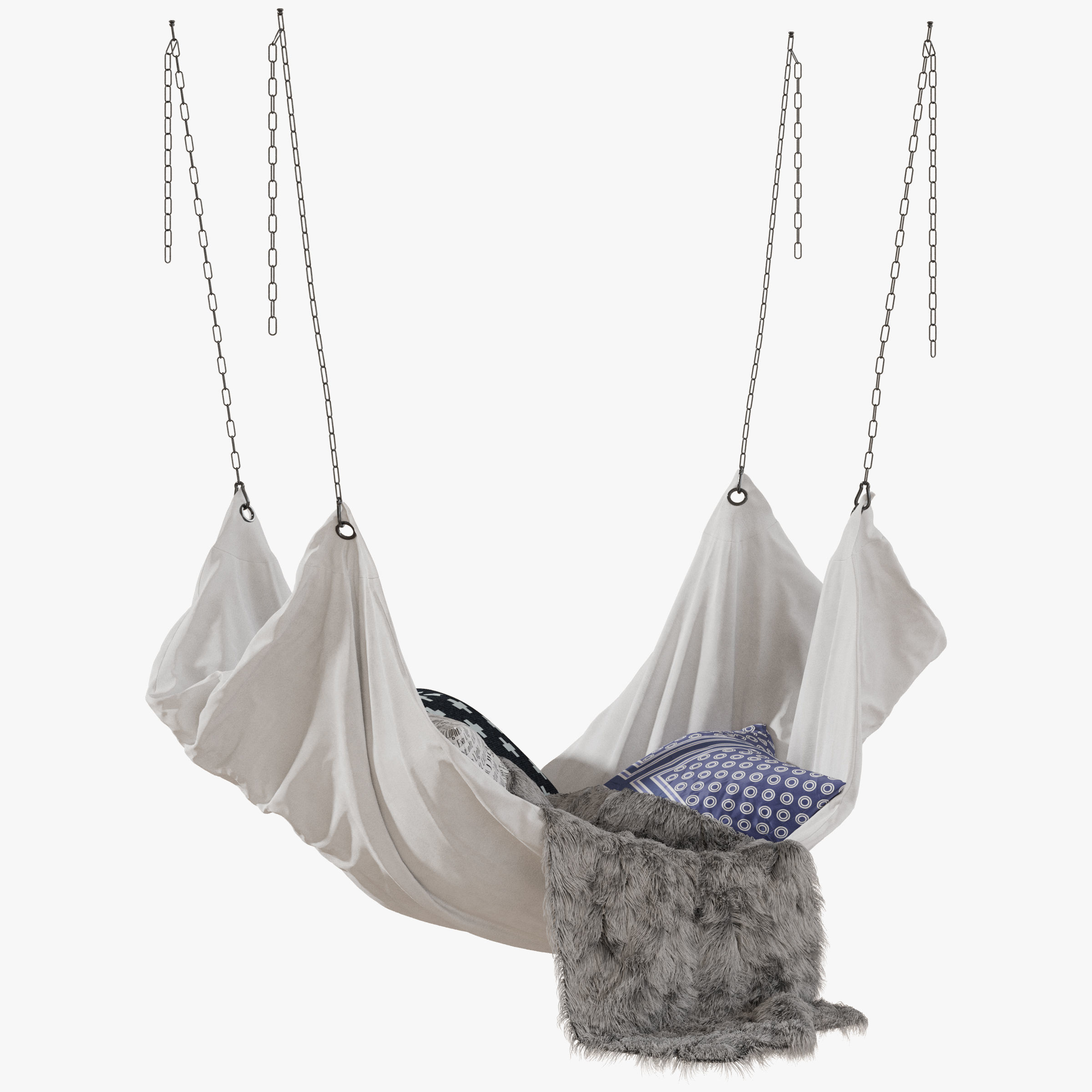 Hanging Chair Loft 3D model_1