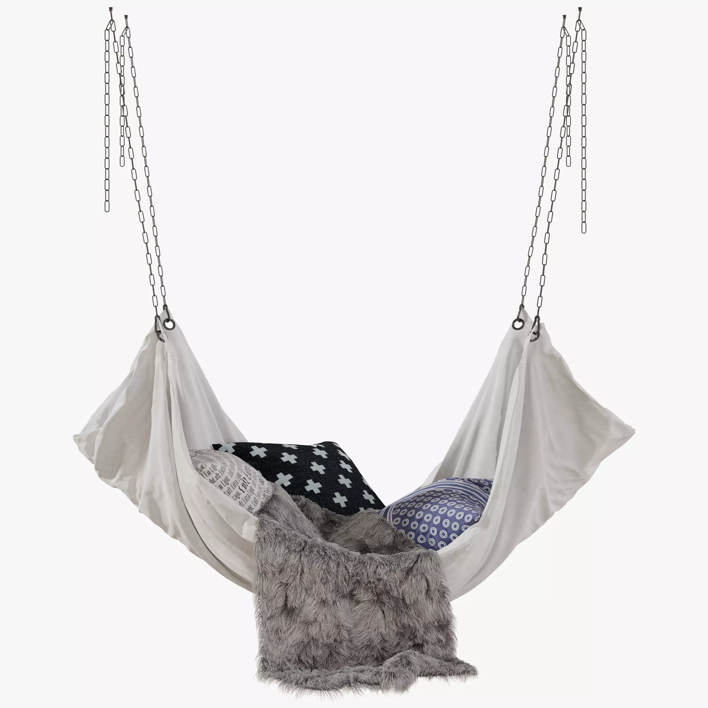 Hanging Chair Loft 3D model_0