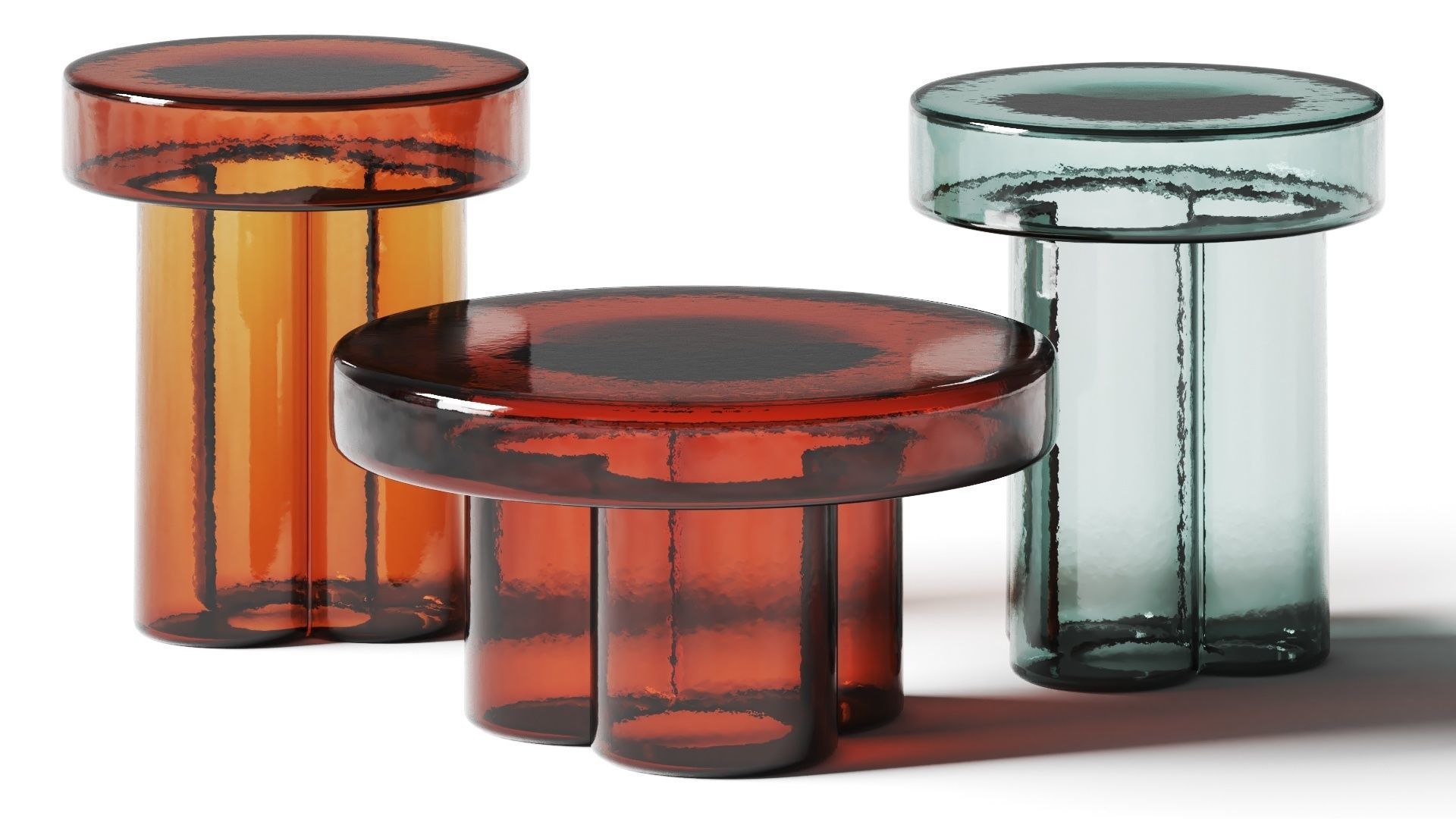 Miniforms Soda Coffee and Side Tables 3D model_1