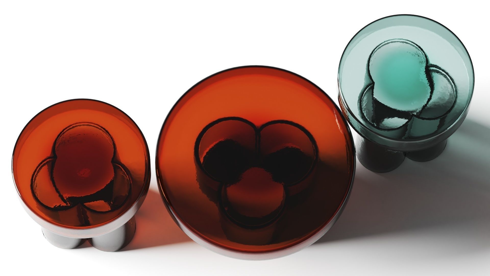 Miniforms Soda Coffee and Side Tables 3D model_3