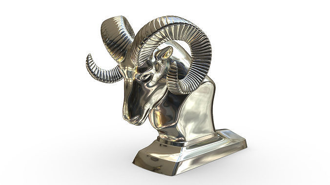 ram logo 3D model