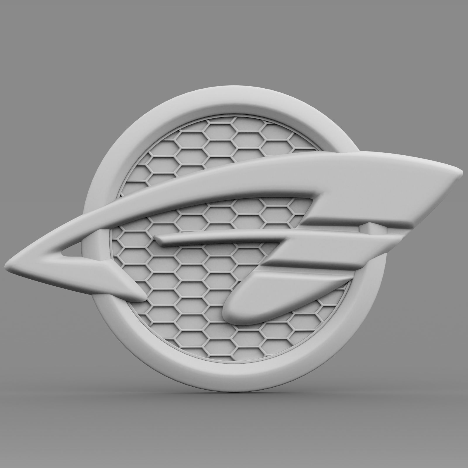 ravon logo 3D model_6