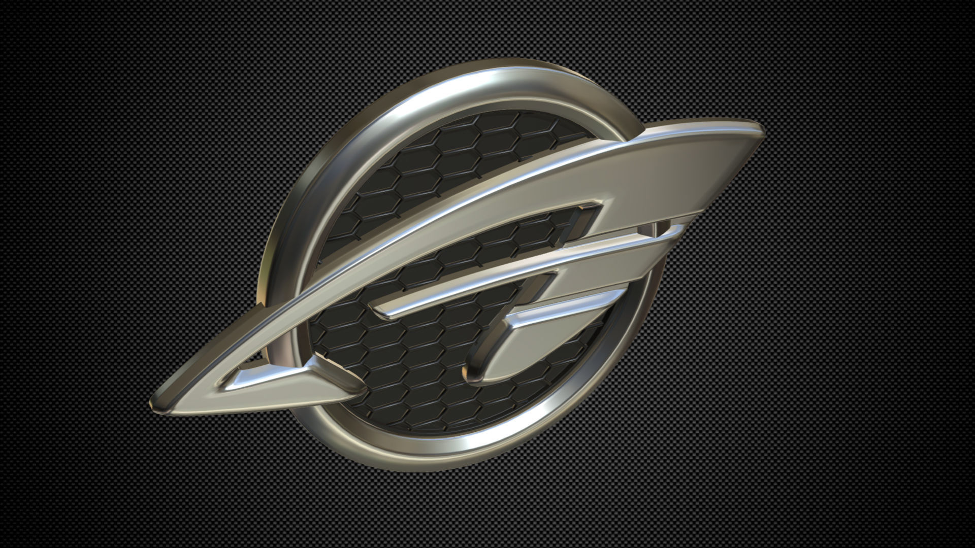 ravon logo 3D model_3