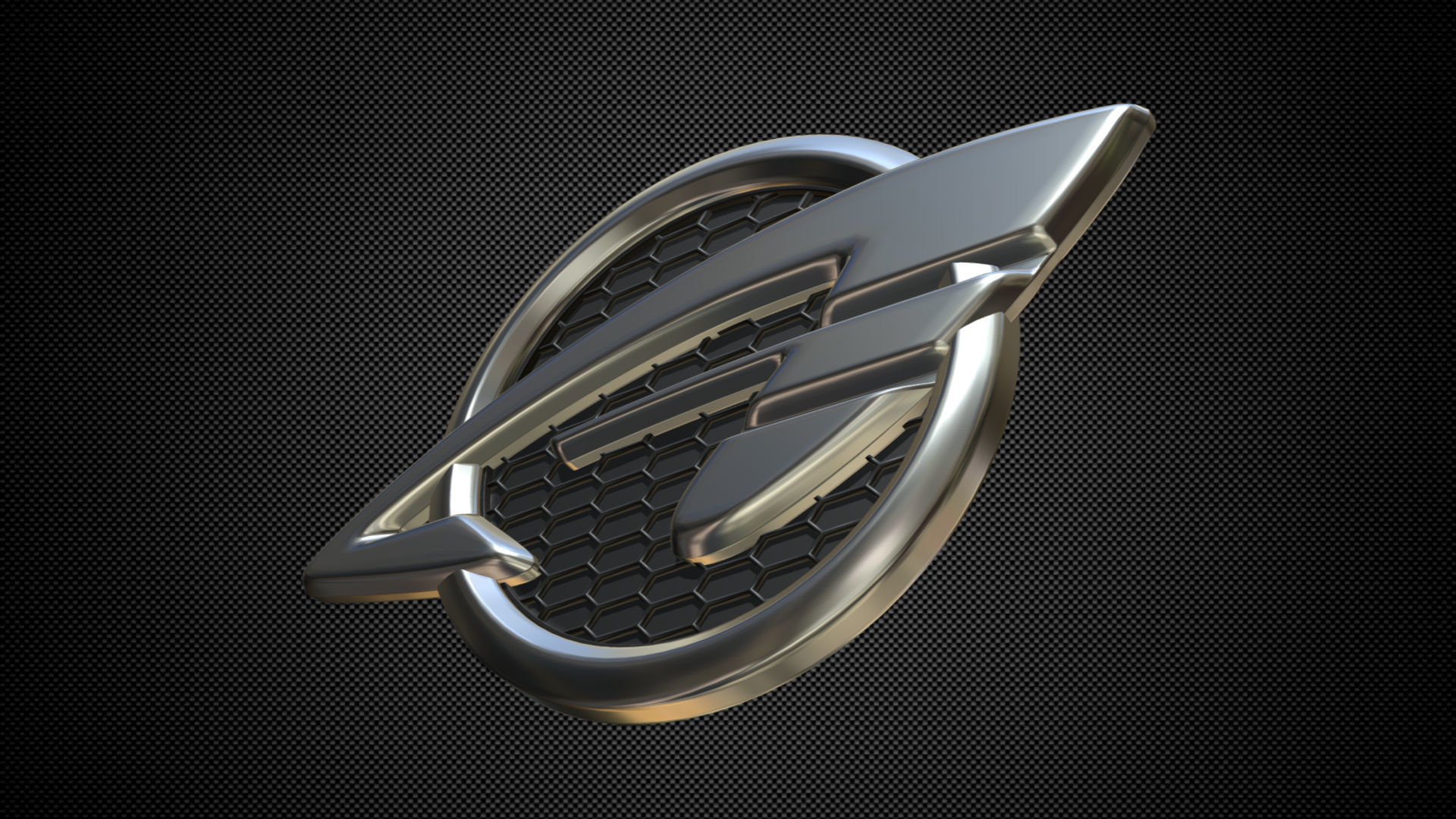 ravon logo 3D model_4
