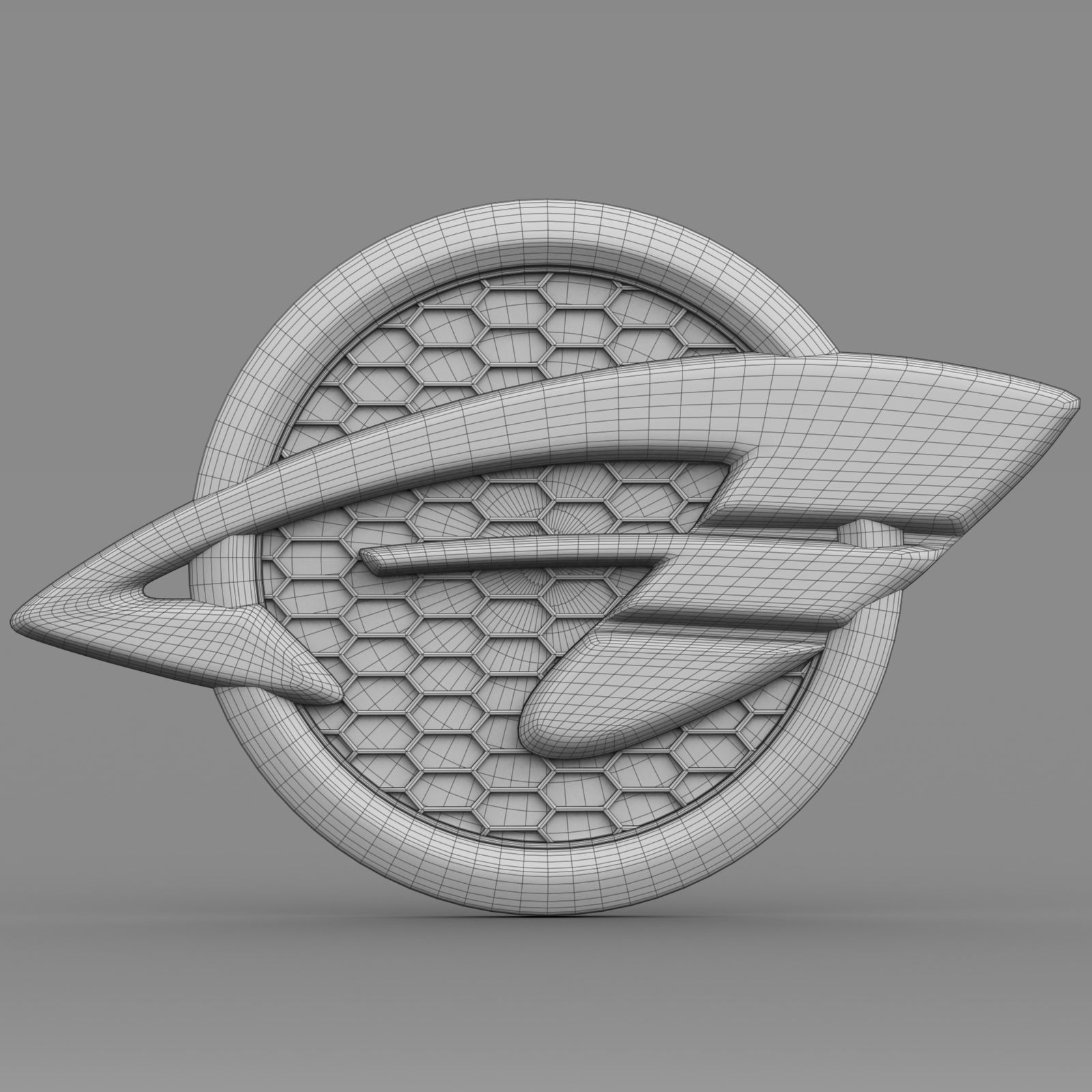 ravon logo 3D model_7