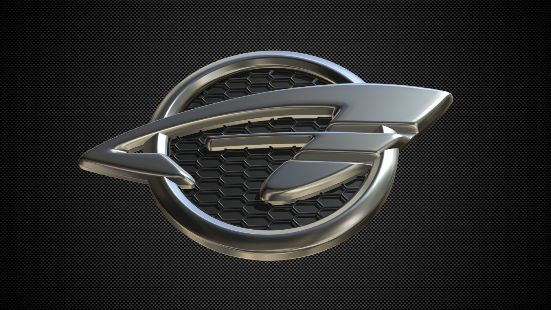 ravon logo 3D model_5