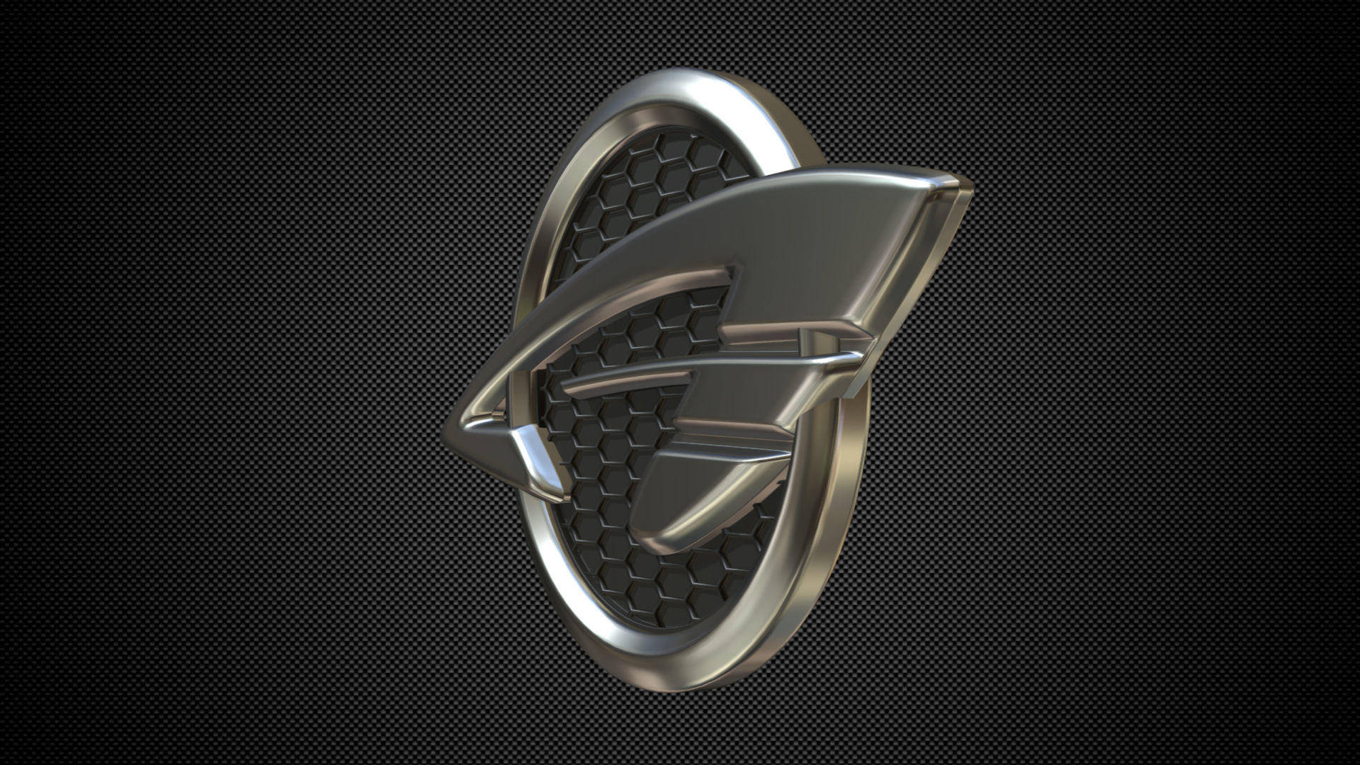ravon logo 3D model_2