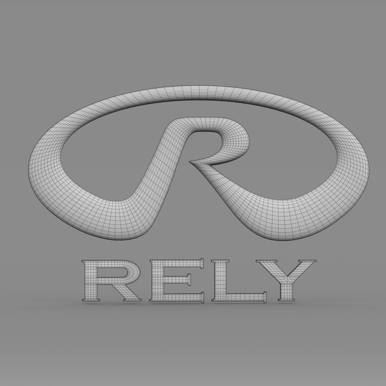 rely logo 3D model_7