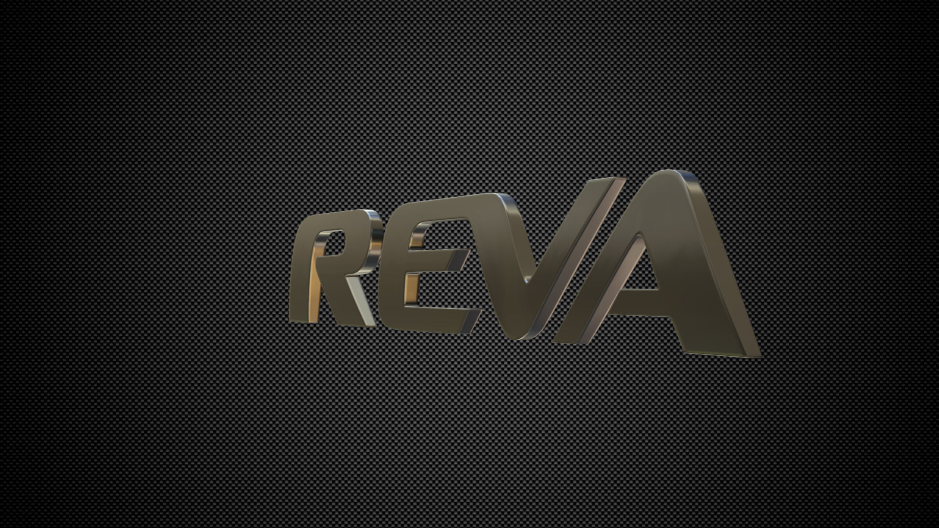 reva logo 3D model_2