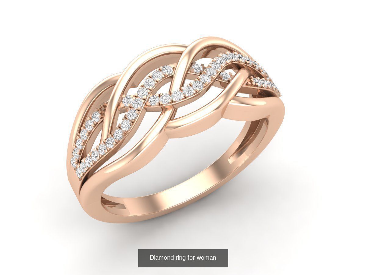 Brilliant diamond ring Collection _22