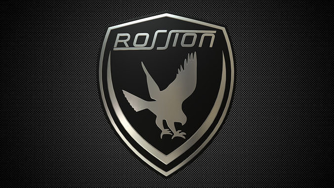 rossion logo 3D model