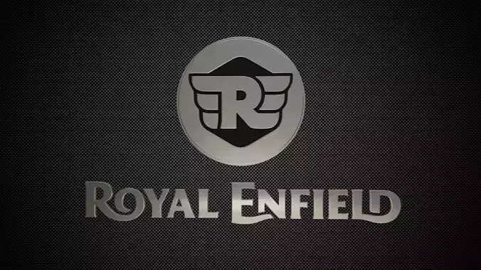 royal enfield logo 3D model