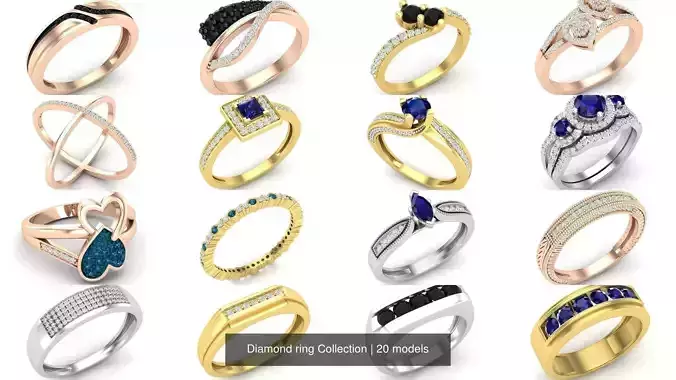 Diamond ring Collection 