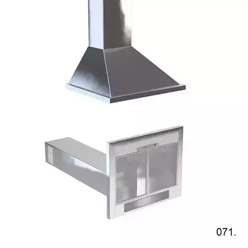 002 Kitchen Appliances 071 of 100 Cooker hood Hotte