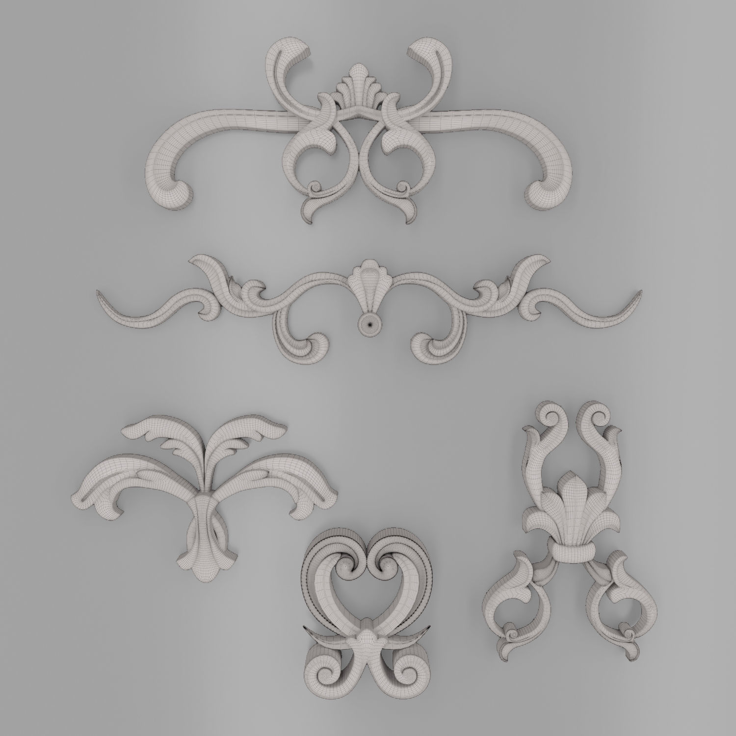 Trim Ornament 99 3D model_1