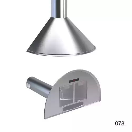 002 Kitchen Appliances 078 of 100 Cooker hood Hotte