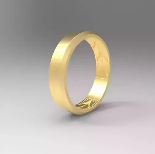DC008R - Unisex Ring band STL 3D Models
