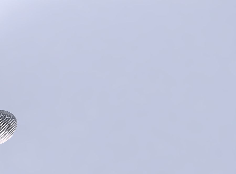 Vase spherical with twisted inner and outer lines very twiste... 3D print model_1