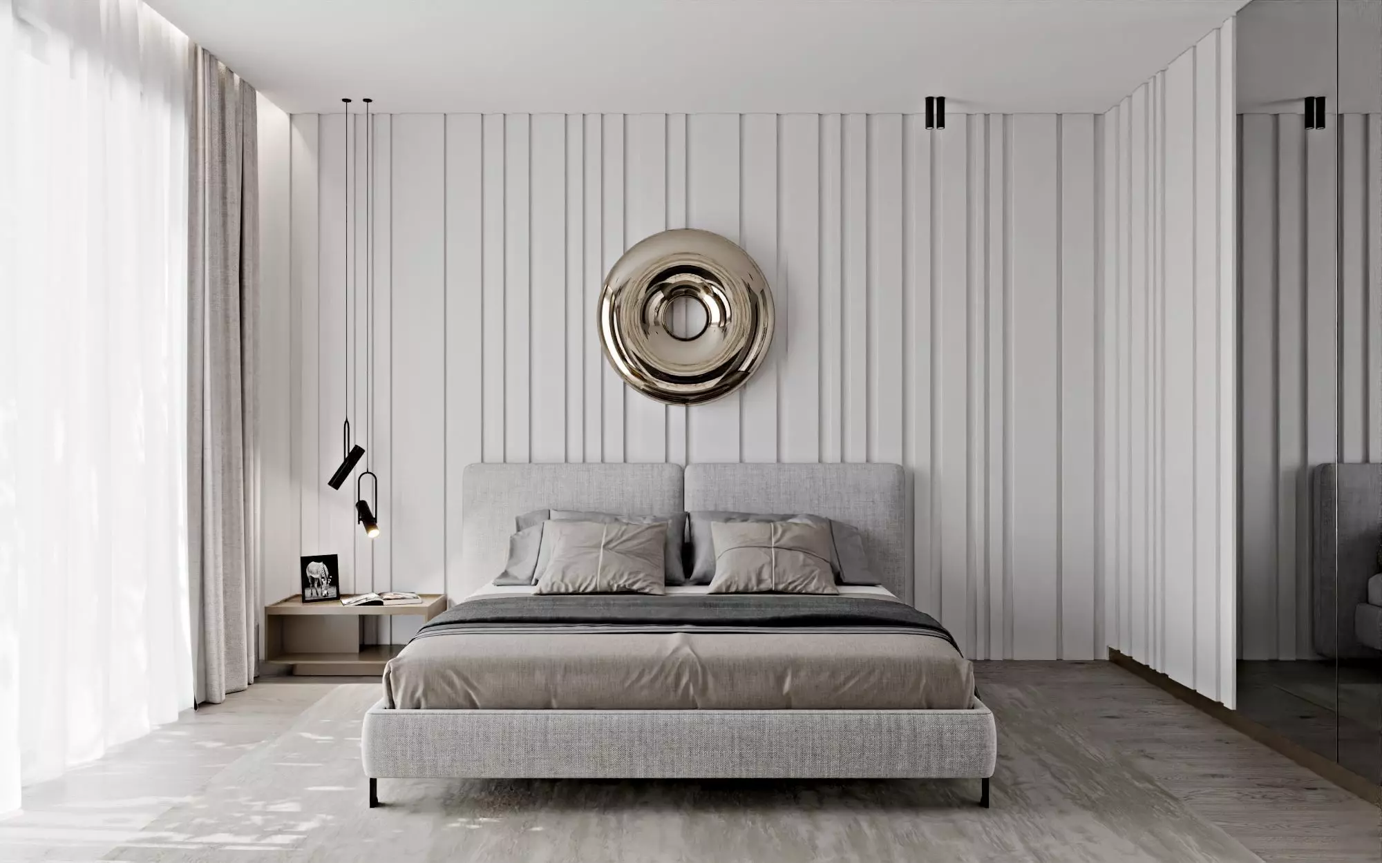 Bedroom Scene 3D model