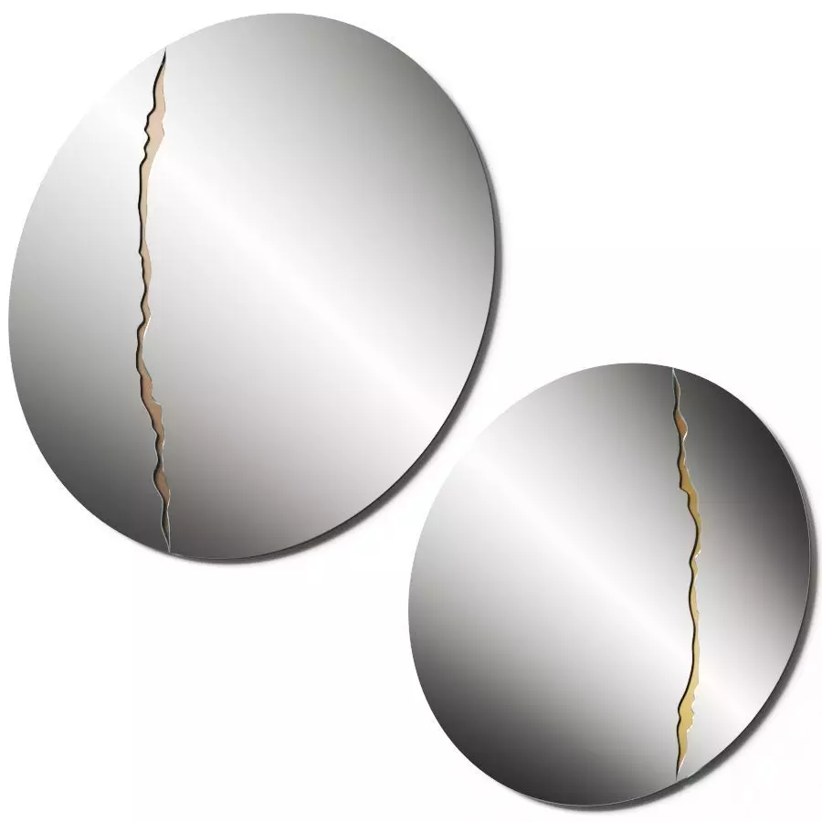 Reflex Impact Wall Mirrors 3D model_0
