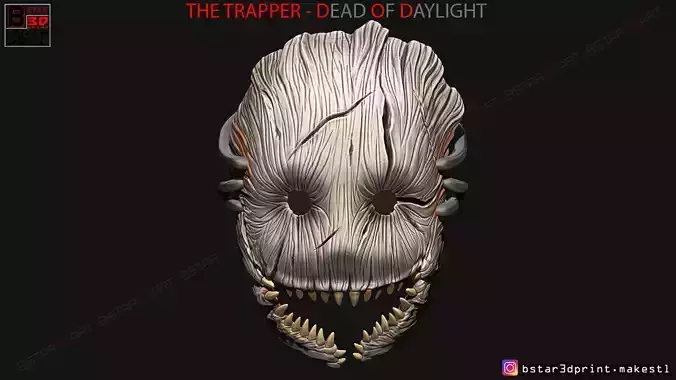 The Trapper Mask from Dead by Daylight - The Horror Mask 3D print model