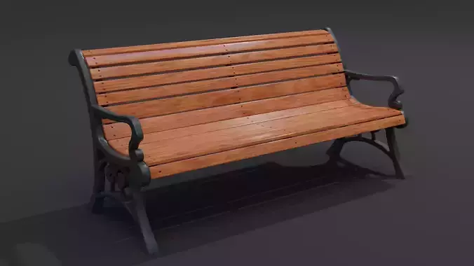 Park Bench Model 1